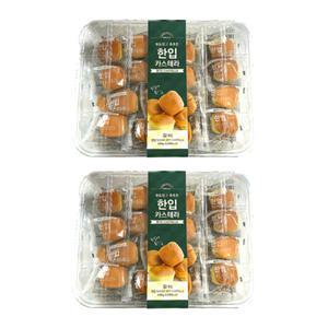 부드럽고 촉촉한 한입 카스텔라 640g(20gx32개) x 2개