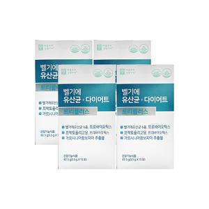 애플트리김약사네 벨기에 유산균 다이어트 트리플러스 5.5g x 15포 x 4박스 /An