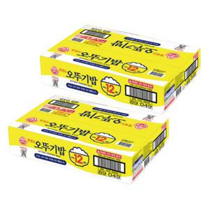 오뚜기 맛있는 밥 210g 12입 X2박스 / 총24개