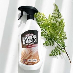 [힐링클린]위시오 강마루 강화마루 원목마루 청소 관리 나무마루 전용 클리너 800ml