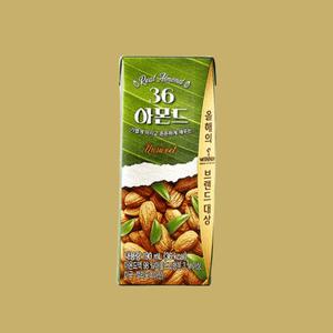 삼육식품 36 아몬드 언스위트 190ml 48팩 저칼로리