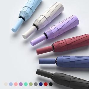 [롯데백화점]포유렐라 [포유렐라] 60살대 튼튼한 휴대용 자동 우산(10colors) 3단 암막 접이식 휴대용
