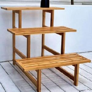 [RGKM9O30]계단형 DIY 대나무 수납선반 3단 1P 소품 선반