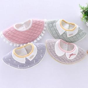[RGOMPQ9R]카라넥 아동 바나나빕 204071 신생아턱받이