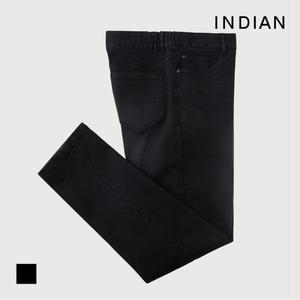[INDIAN] 사이드밴딩 슬림 블랙데님 팬츠_MIUDL3F8481