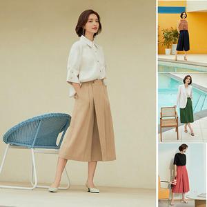 야미니트 특가 프렌치린넨 블렌드 커버랩 팬츠 2종SET