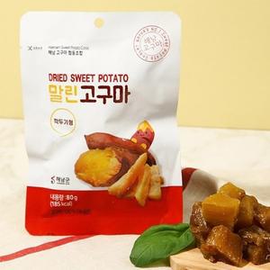 프레쉬푸드 국내산 해남 말린고구마말랭이 80g x 10봉