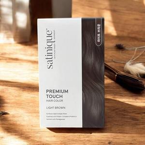 암웨이 새티니크 헤어컬러 프리미엄 터치 라이트 브라운 4LB