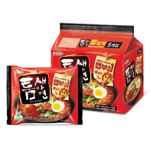 팔도 틈새라면 빨계떡 120g 5개입 멀티팩 봉지 라면