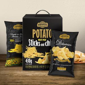 스페인에서 온 아르헨떼 감자칩 180g & 감자 스틱250g