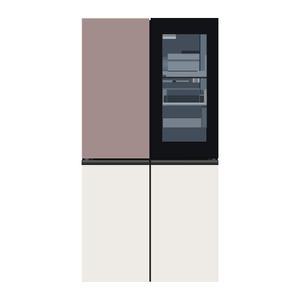 LG전자 디오스 오브제컬렉션 노크온 T875MKE412 이든