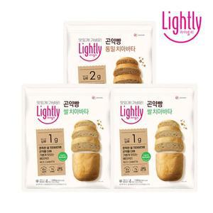 [NS홈쇼핑]라이틀리 곤약빵 쌀치아바타 240g x 2봉 + 통밀치아바타 240g x 1봉..[34465465]