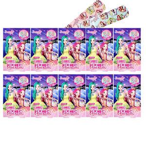 시크릿쥬쥬 키즈밴드 표준형 16매 x 10개/유치원 답례품 유아 어린이 선물