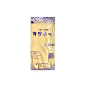 하얀손 미니 고무장갑 소