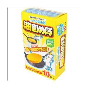 코튼라보 식용유응고제 튀김 기름응고제 기름처리 폐식용유 처리제 10p(180g)