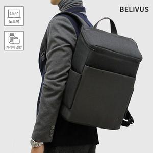 빌리버스 남자 백팩 BSZ229 노트북 15.4 수납가능 캐리어 결합 직장인 가방