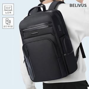 빌리버스 남자 백팩 BSZ466 노트북 15.6 수납가능 데일리백