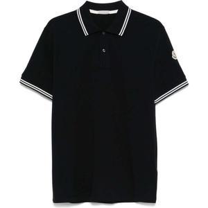 (당일) 25SS  로고 패치 네이비 반팔 폴로 티셔츠 K1091 8A00007 89A16 77X