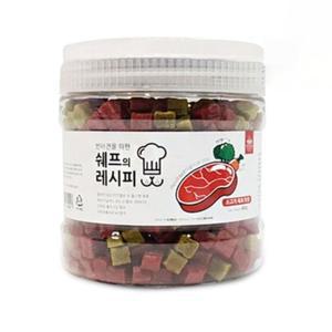 펫슐랭 쉐프의 레시피 800g 소고기육포 트릿 (WFFQVIB)