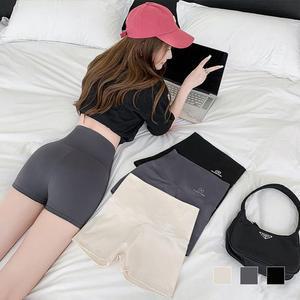 [BZI34662_51IB]여성 2부 레깅스 요가 바이커 쇼츠