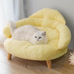 [BZI3J296_51CM]코튼 애견쇼파 강아지 고양이 방석 해먹