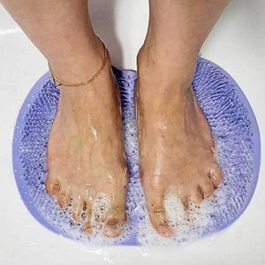 [BZI3L72O_51CN]연보라 발세척 브러쉬 각질 제거 세척매트