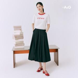 [2만원인하]더엣지 25SS 플리츠 벌룬 스커트