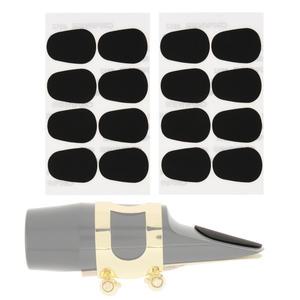 실리콘 색소폰 마우스피스 쿠션 색소폰 마우스피스 패치 패드 알토 테너 색소폰용 0.5mm 0.8mm 16 개 32 개