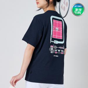 요넥스 배드민턴 오버핏 캐주얼 반팔 티셔츠 251TS053U