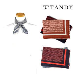 [탠디] TANDY 밀로패턴 손수건 스카프