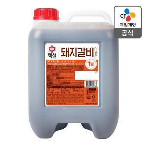 [CJ제일제당][본사배송][대용량] 백설 돼지갈비양념장 10kg