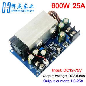 DC12 75V DC DC 정전압 정전류 컨버터 레귤레이터 조정 가능한 전원 모듈 600W 25A