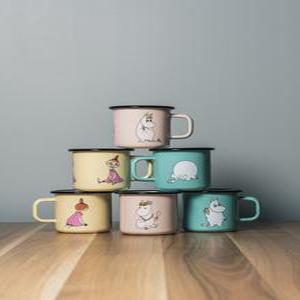 무민 법랑 머그 컵, Moomin mug cup, 캠핑머그, Muurla design