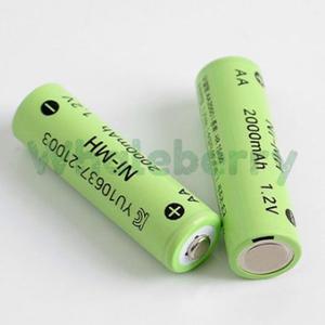 웨일베리1 보호회로 합선방지 과부하방지 2000mAh AA 니켈수소 충전배터리 2p세트 충전건전지 충전용 수소
