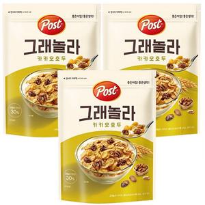 포스트 그래놀라 카카오호두 510g 3개 / 시리얼