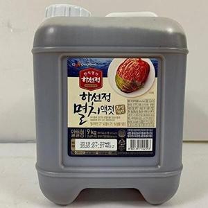 [셀러허브 패션][JHQSW26M_52ET]하선정 멸치 액젓 9KG