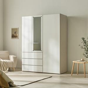 블랑 LPM 1400 슬라이딩 3서랍 거울 옷장 세트  착불