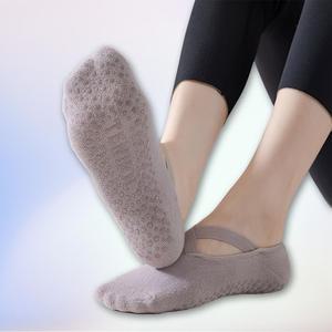 톤다운 미끄럼방지 요가 테스 양말 미끄럼 방지 운동 스포츠 발목 보호 발가락 실내 땀 흡