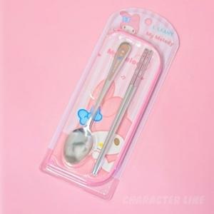 [기타]산리오 즐거운올스텐수저케이스세트 마이멜로디