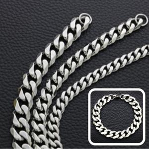 팔찌 생일선물 써지컬 각체인 남자 은 13mm