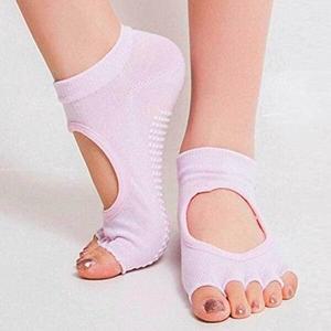 [셀러허브 패션][JHQS7KPR_4B]요가양말 논슬립양말 요가덧신 여성삭스