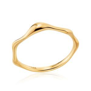 18K 드림 웨이브 슬림 반지 MTR40683