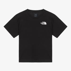 노스페이스 키즈 고-투 반팔 라운드티_BLACK NT7UR02T