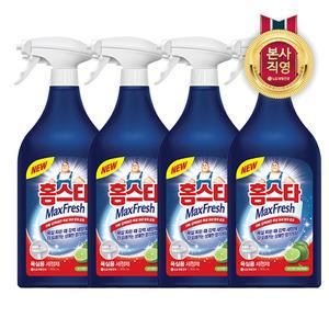 홈스타 맥스프레쉬 욕실청소용 세정제 900ml 4개