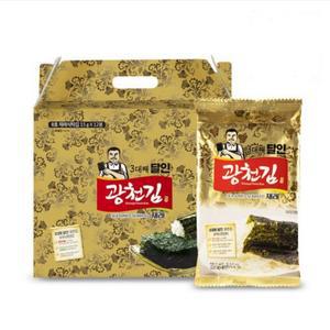 광천김 3대째 달인 재래 식탁김 15g x 12봉_달인 8호 선물세트