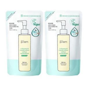 메이크프렘 세이프 미 릴리프 모이스처 클렌징오일 리필팩 100ml x 2개