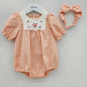 [아가방]레아핀바디수트(헤어밴드) 01R327953