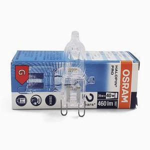 오스람 66733 G9 35W 33W 230V HALOPIN PRO 2800K 텅스텐 할로겐 전구 베를린 테이블 책상 램프