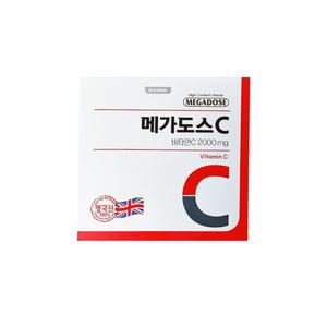 고려은단 메가도스C 비타민C 2000 2g 100개입 1개 (100개)