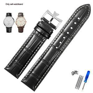 Vacheron Constantin Patrimony VC 블랙 블루 브라운 소 가죽 스트랩 용 19mm 20mm 21mm 22mm 정품 가죽 시